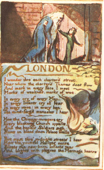 Critical analysis of london by william blake